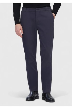 Antrasit Düz Dokuma Jogging Fit Casual Pamuk Karışımlı Pantolon