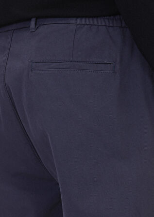 Antrasit Düz Dokuma Jogging Fit Casual Pamuk Karışımlı Pantolon