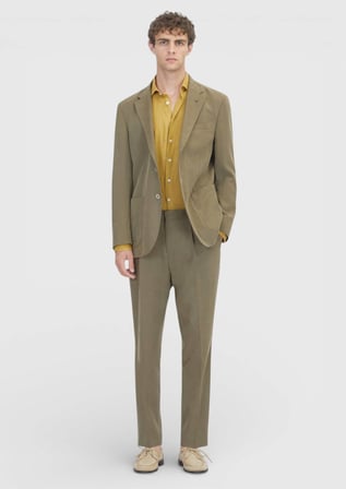 Fındık Düz Zeroweight Slim Fit Takım Elbise