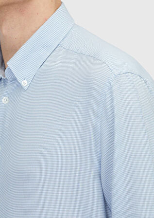 Mavi Casual Fit Dokuma Casual Pamuk Karışımlı Gömlek