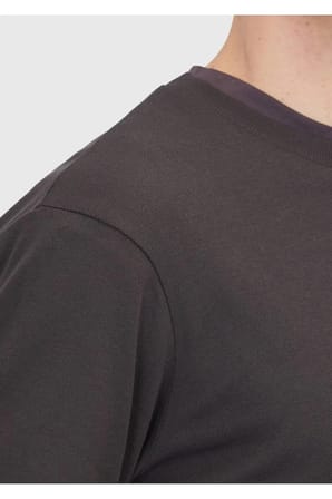 Kahverengi Bisiklet Yaka Düz Sweatshırt