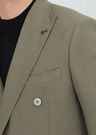 Vizon Zeroweight Slim Fit Yün Karışımlı Ceket