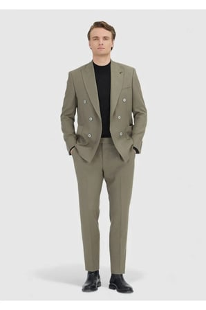 Vizon Zeroweight Slim Fit Yün Karışımlı Ceket