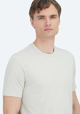 Taş Düz Bisiklet Yaka T-Shirt