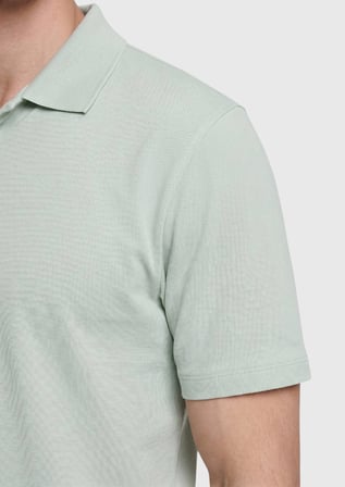 Açık Yeşil Düz %100 Pamuk T-Shirt