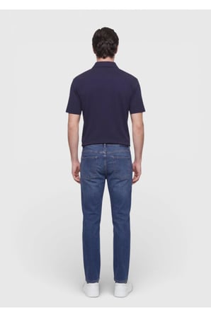 Lacivert Düz T-Shirt