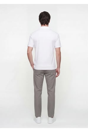 Beyaz Düz T-Shirt