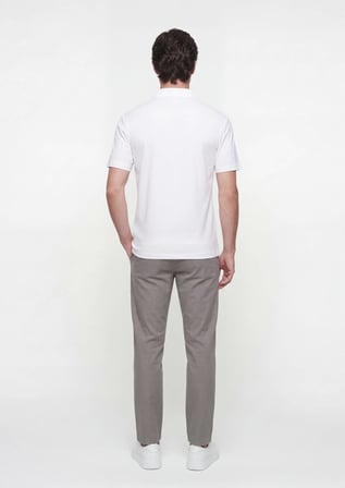 Beyaz Düz T-Shirt
