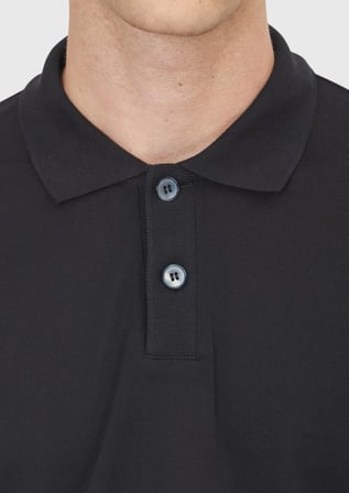 Siyah Düz %100 Pamuk T-Shirt