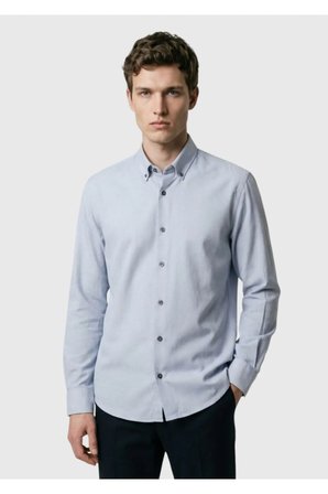 Gri Düz Regular Fit Dokuma Casual %100 Pamuk Gömlek