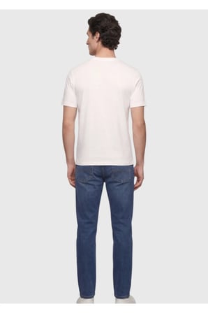 Beyaz Düz T-Shirt