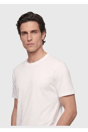 Beyaz Düz T-Shirt