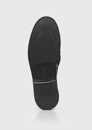 Mürdüm Deri Casual Loafer