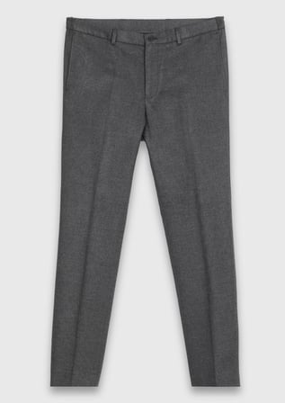 Kahverengi Desenli Dokuma Regular Fit Casual Pantolon