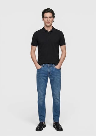Siyah Düz T-Shirt