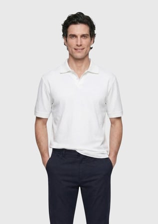 Beyaz Düz T-Shirt