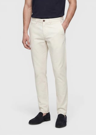 Taş Düz Dokuma Regular Fit Casual Pamuk Karışımlı Pantolon