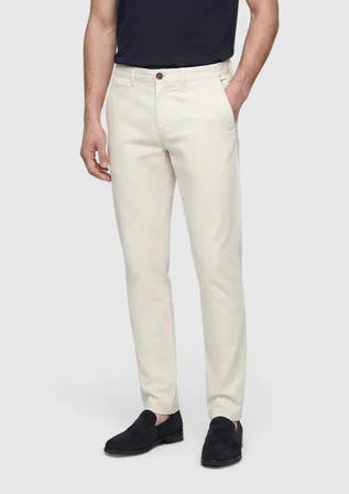 Taş Düz Dokuma Regular Fit Casual Pamuk Karışımlı Pantolon