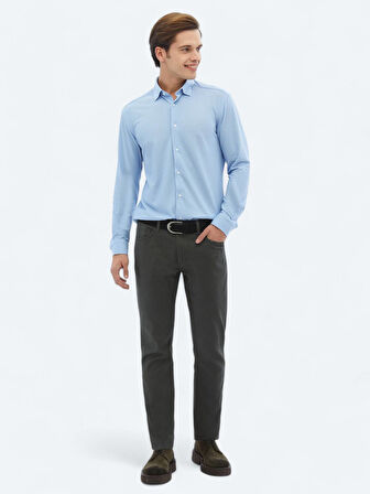 Mavi Regular Fit Casual Pamuk Karışımlı Gömlek
