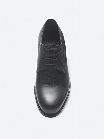 Lacivert Deri Klasik Ayakkabı