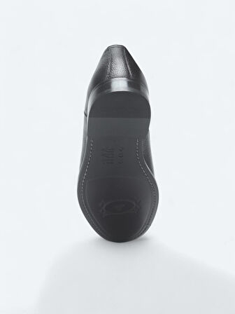 Lacivert Deri Klasik Ayakkabı