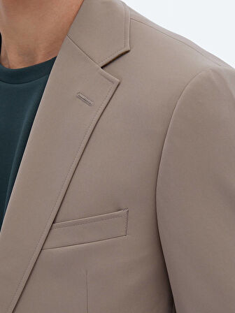 Vizon Düz Modern Fit Kırışmayan Takım Elbise