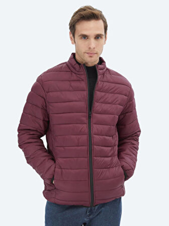 Bordo Regular Fit Casual Dokuma Mont