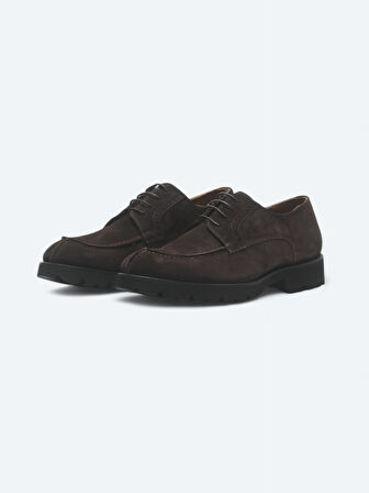 Kahverengi Süet Smart Casual Ayakkabı
