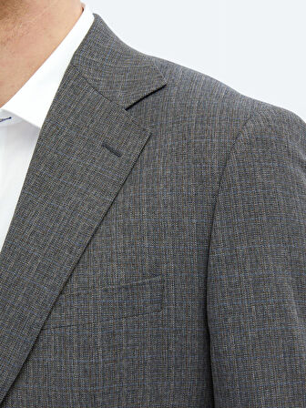 Açık Lacivert Mikro Comfort Fit Takım Elbise