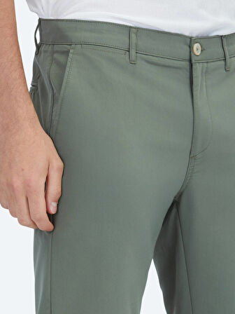 Haki Dokuma Slim Fit Casual Pantolon