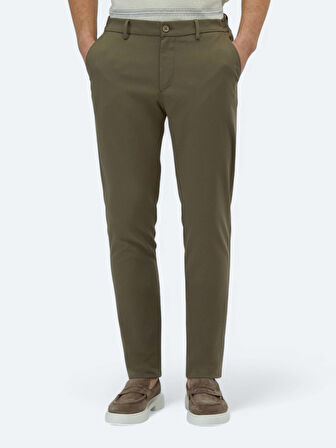 Haki Dokuma Jogging Fit Casual Pantolon