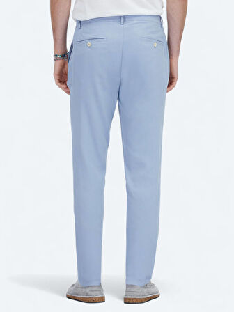 Mavi Dokuma Jogging Fit Casual Pamuk Karışımlı Pantolon