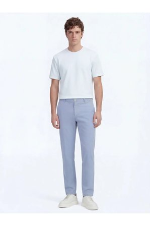 Mavi Dokuma Jogging Fit Casual Pamuk Karışımlı Pantolon