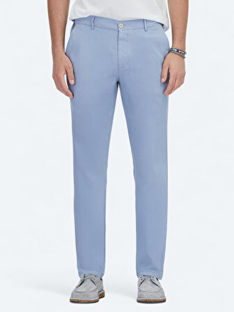 Mavi Dokuma Jogging Fit Casual Pamuk Karışımlı Pantolon