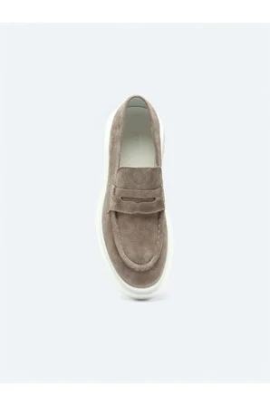 Vizon Süet Smart Casual Loafer