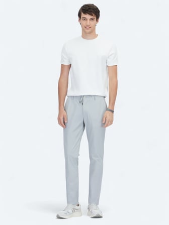 Taş Düz Dokuma Jogging Fit Casual Pantolon