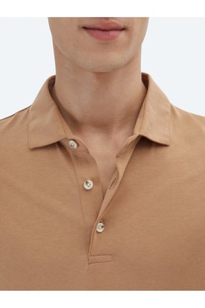 Vizon Düz Polo Yaka %100 Pamuk T-Shirt