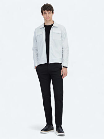Taş Regular Fit Casual Örme Mont
