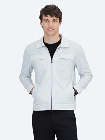 Taş Regular Fit Casual Örme Mont