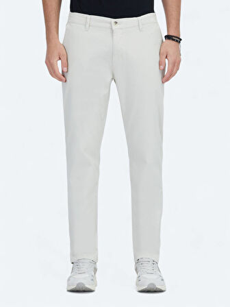 Taş Düz Dokuma Jogging Fit Casual Pamuk Karışımlı Pantolon