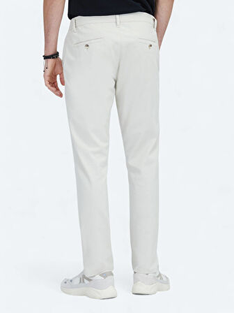 Taş Düz Dokuma Jogging Fit Casual Pamuk Karışımlı Pantolon