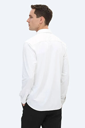 Kip Erkek Regular Fit Casual Gömlek GM-5338 Beyaz