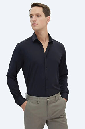 Kip Erkek Regular Fit Casual Gömlek GM-5338 Siyah