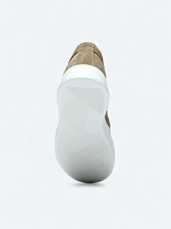 Bej Süet Smart Casual Ayakkabı