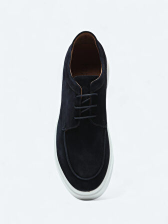 Lacivert Süet Smart Casual Ayakkabı