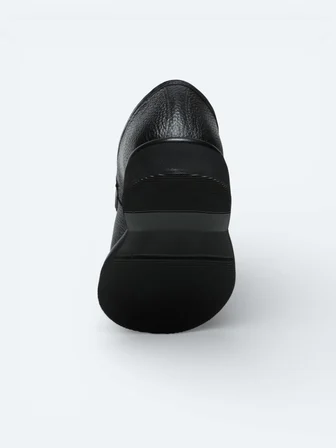 Antrasit Deri Smart Casual Ayakkabı