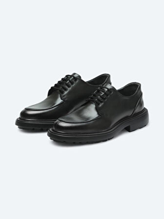 Haki Deri Smart Casual Ayakkabı