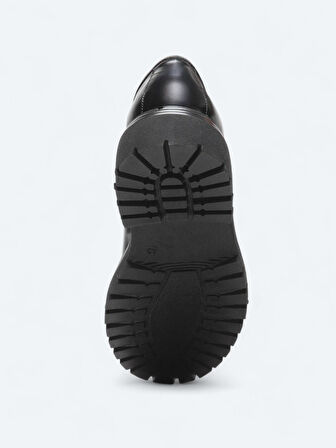 Siyah Rugan Smart Casual Ayakkabı