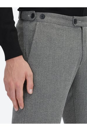 Antrasit Dokuma Regular Fit Casual Pantolon
