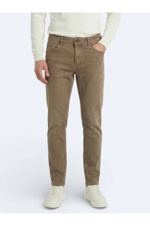 Hardal Slim Fit Denim Pamuk Karışımlı Pantolon